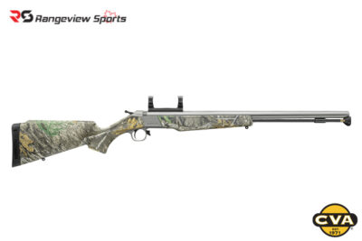CVA Wolf V2 Muzzloader, Stainless 50Cal 24″ Barrel – Edge Camo Rangeview sports CANADA