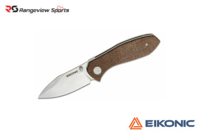 EIKONIC Kasador Knife – Brown Canvas Micarta Rangeview sports CANADA