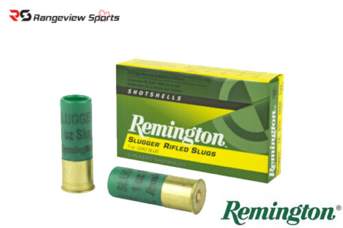 Remington Slugger Rifled Slug, 12Ga 2 3:4″ Rifle Slug 1oz 1560FPS – 5Rds Rangeview sports CANADA Remington Slugger Rifled Slug, 12Ga 2 3:4″ Rifle Slug 1Oz 1560Fps – 5Rds Rangeview Sports Canada