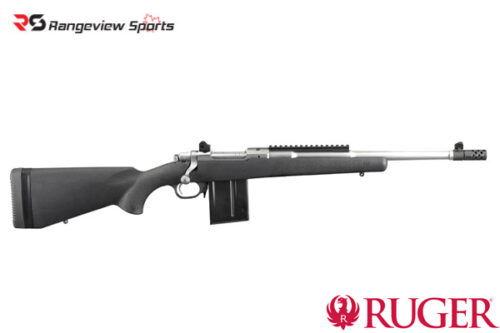 Ruger Gunsite Scout Rifle, Stainless 308 Win 16.1″ Barrel Rangeview Sports Canada