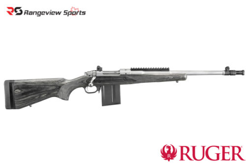 Ruger Gunsite Scout Rifle, Stainless:Laminate 308 Win 16.1″ Barrel Rangeview sports CANADA Ruger Gunsite Scout Rifle, Stainless:laminate 308 Win 16.1″ Barrel Rangeview Sports Canada