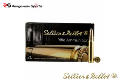 Sellier & Bellot 308 Win Rifle Ammo, 180Gr SP – 20Rds Rangeview sports CANADA