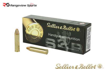 Sellier & Bellot 460 S&W Mag Revolver Ammo, 260Gr XRG Defense – 20Rds