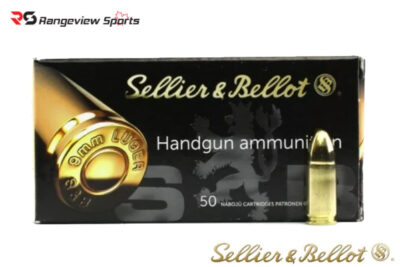Sellier & Bellot 9mm Pistol Ammo, 124Gr FMJ Rangeview sports CANADA