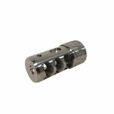 Spearhead Titanium Self Timing Muzzle Brake - 3 Port - Spearhead - Rangeview Sports Canada