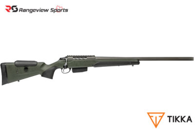 Tikka T3 x Super Varmint Rifle, Stainless:Tungsten Cerakote Rangeview sports CANADA