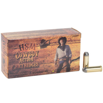 HSM 45 Colt Revolver Ammo, 250Gr RNFP - 50Rds - HSM - Rangeview Sports Canada