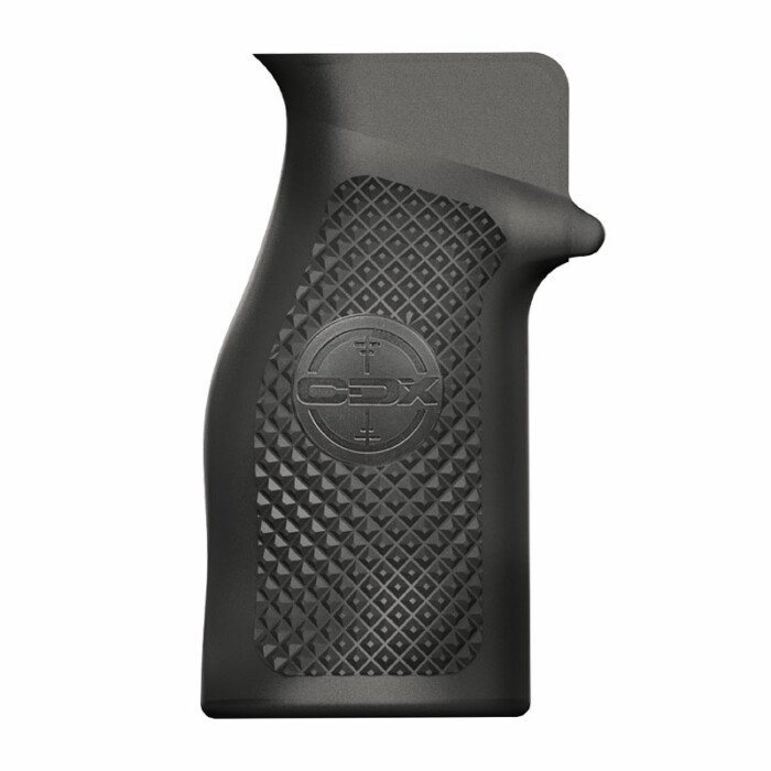 Cadex Rubberized Vertical Grip - Black - - Rangeview Sports Canada