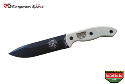 ESEE CM6 Combat Tactical Fixed Blade Knife, 1095HC Steel w: Canvas Micarta Handle rangeview sports CANADA