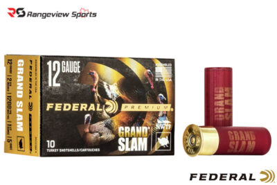 Federal Premium Grand Slam 12Ga Turkey Load, 2 3:4″ #5 Shot 1 1:2oz – 10Rds Rangeview sports CANADA