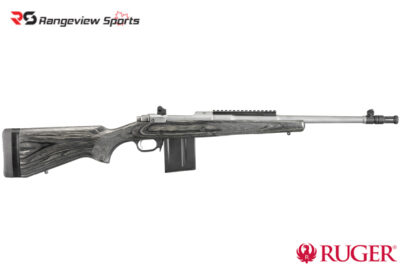 Ruger Gunsite Scout Left-Handed Rifle, Stainless:Laminate 308 Win 18.7 Barrel Rangeview sports CANADA