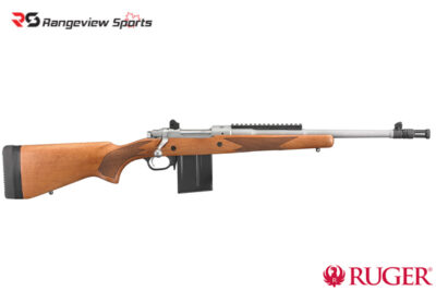 Ruger Scout Rifle Walnut 308 Win 16.1" Barrel - Rangeview Sports