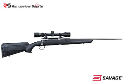 Savage Axis XP Stainless Rifle with 3-9x40mm Scope Mounted Rangeview sports CANADA