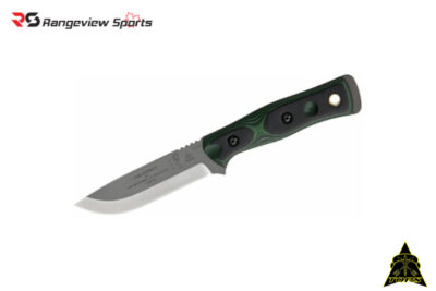 TOPS BOB 154CM Stainless Steel Green:Black G10 rangeview sports CANADA