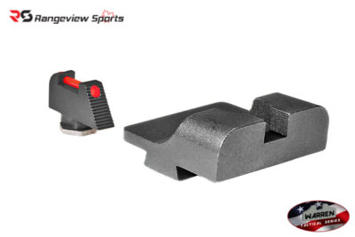 Warren Tactical Sevigny Sights, Competition Fiber Optic Set for Glock Pistols rangeview sports CANADA