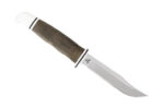 Buck 102 Woodsman Pro Knife w/ Green Canvas Micarta Handle