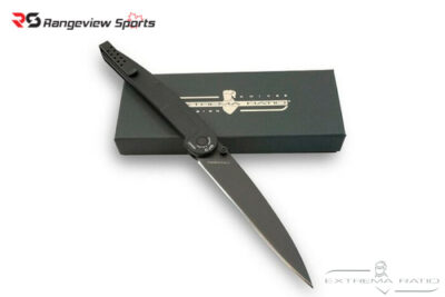 Extrema Ratio BF3 Dark Talon Folding Knife, Bohler N690, Aluminum Black Rangeview sports CANADA