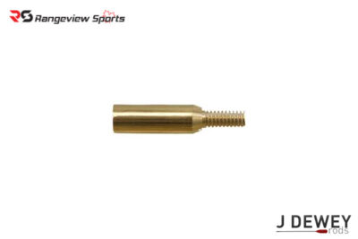 J.Dewey 17A Adapter – Converts .17 and .20 cal. Rods to Accept Standard 8:32 Female Threads Rangeview sports CANADA