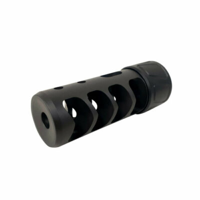 Spearhead Self Timing Muzzle Brake 5/8-24 - 4 Port - Spearhead - Rangeview Sports Canada