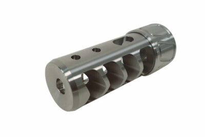Spearhead Self Timing Muzzle Brake 5/8-24 - 4 Port