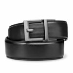 Kore Essentials G2 Leather Gun Belt - Gunmetal Buckle - Image 2