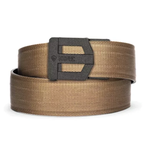 G3B-TAN_1024x1024 Kore Essentials G3 Tactical Gun Belt - Black Buckle - Image 1