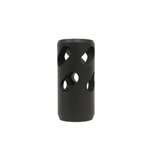 radial-black-2 Spearhead 2 Baffle Radial Muzzle Brake .840″ - Black Nitride - Image 1