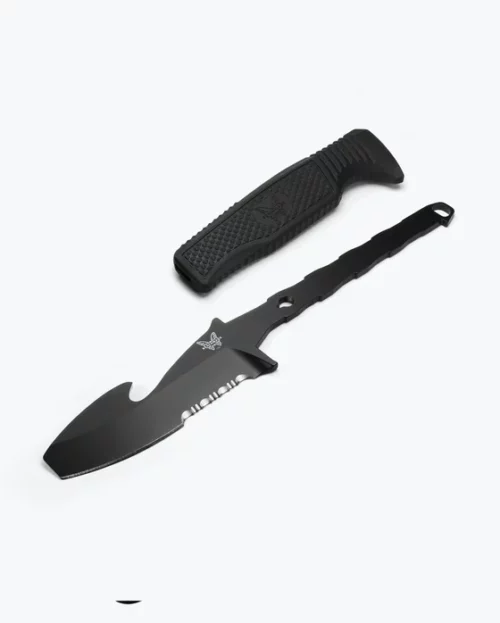 Benchmade H20 Fixed Dive Knife - Black Santoprene (112Sbk-Blk) - Image 2