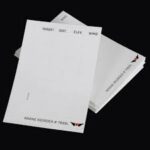 Warne Skyline Data Card Label Refills - 50pk