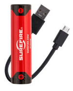 Surefire SF18350 Lithium-Ion Rechargeable Battery for Dual Fuel Weapon Lights, Micro USB - Image 2