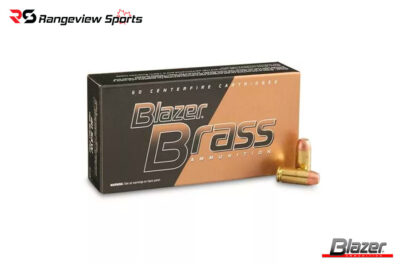 Blazer Brass 45 ACP Pistol Ammo, 230Gr FMJ – 50Rds