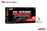 CCI Blazer 380 Auto Ammo 95 Gr, FMJ – 50Rds