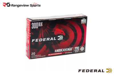 Federal American Eagle 300 Blackout Rifle Ammo, 220Gr OTM Subsonic – 20Rds