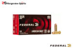 Federal American Eagle 38 Special Revolver Ammo, 130Gr FMJ – 50Rds
