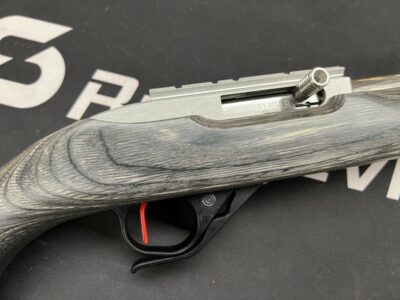 Pre Owned Ruger 10/22 Target With Cold Hammer Forged Stainless Barrel Kidd 6oz Upgrade Trigger - Ruger - Rangeview Sports Canada
