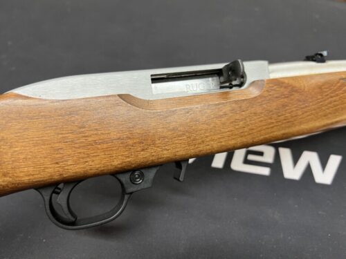 Pre Owned Ruger 10/22 Sporter Wood Stock - Stainless Barrel - Image 3