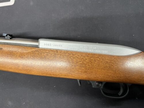 Pre Owned Ruger 10/22 Sporter Wood Stock - Stainless Barrel - Image 4