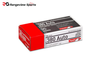 Aguila 380 Auto Pistol Ammo, 95 Gr FMJ - 50Rds - Aguila - Rangeview Sports Canada