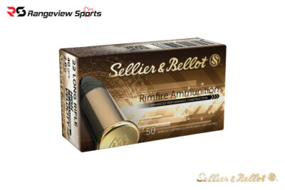 Sellier & Bellot Subsonic 22 LR Rimfire Ammo, 40Gr HP - 50Rds