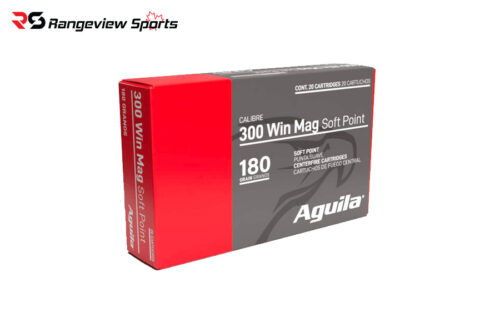 Aguila 300 Win Rifle Ammo, 180Gr Interlock - 20Rds