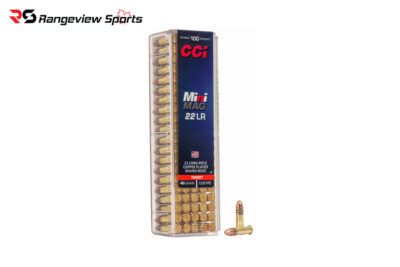 CCI Mini-Mag Target 22 LR Rimfire Ammo 40Gr CPRN – 100Rds