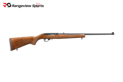 Ruger 10:22 Sporter Rimfire Rifle, Wood Stock 22 LR 22 - Satin Black