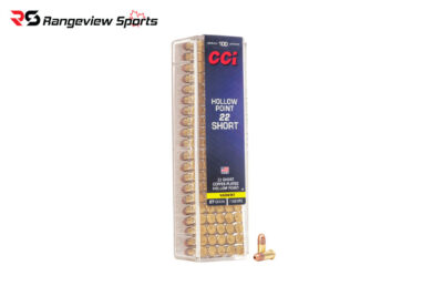 CCI Hollow Point 22 Short Rimfire Ammo, 27Gr CPHP  - 100Rds