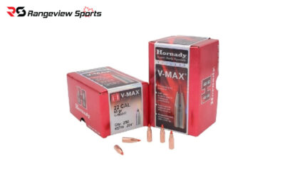 Hornady 22 Cal Rifle Projectile, 55gr V-MAX - 250Ct