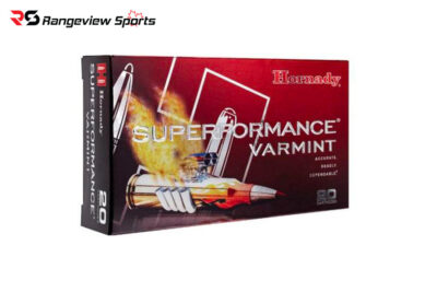 Hornady Superformance 22-250 Rem Rifle Ammo, 50gr V-MAX - 20Rds