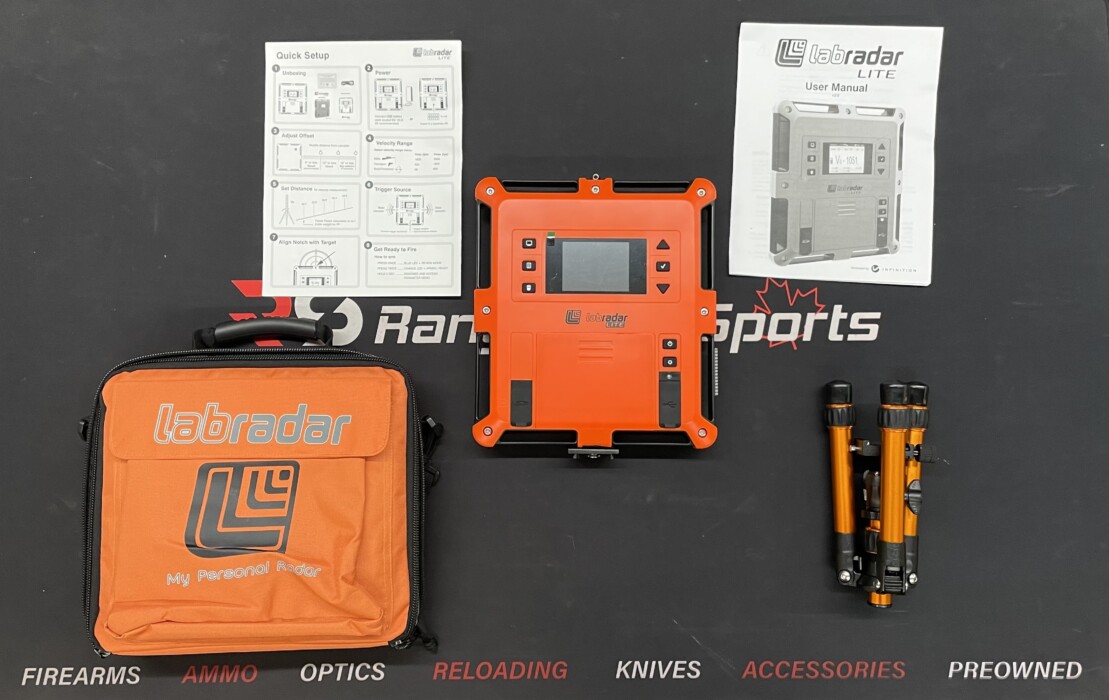 Consignment Labradar Lite Ballistic Velocity Doppler Radar Rangeview