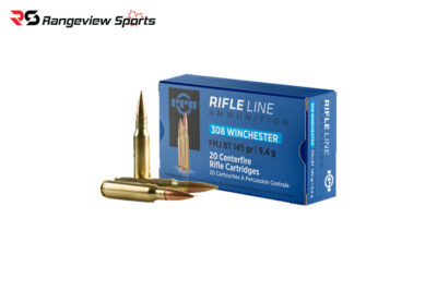 PPU Rifle Line 308 Win Rifle Ammo, 145gr FMJ BT - 20Rds