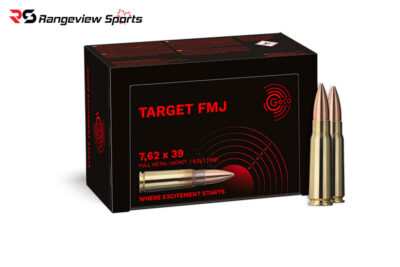 RUAG Geco Target 7.62x39mm Rifle Ammo, 124gr FMJ - 50Rds