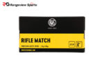 RWS Rifle Match 22 LR Rimfire Ammo, 40Gr LRN - 50Rds