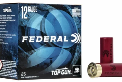 Federal Top Gun Target Load, 12Ga 2 3/4" #8 Shot 7/8oz 1200FPS - 25Rds